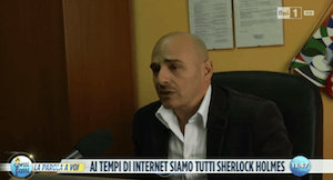 A conti fatti - Rai - investigatore privato a Roma - Giuseppe Tiralongo