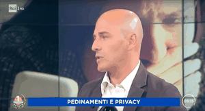Giuseppe Tiralongo, investigatore privato, intervistato da Massimiliano Ossini a Uno Mattina su Rai 1